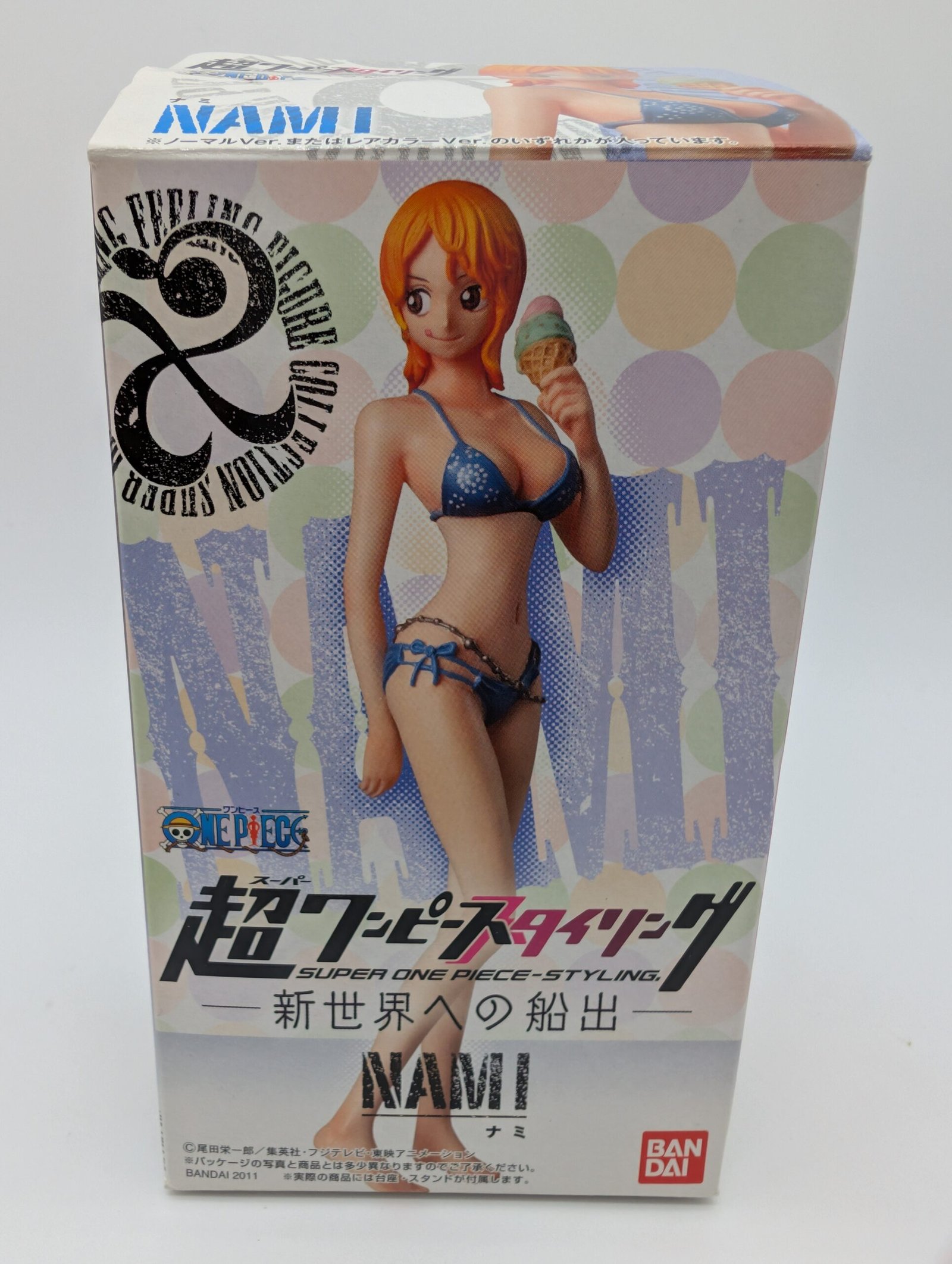 Bandai Super One Piece Styling Voyage: One Piece – Nami versión Azul