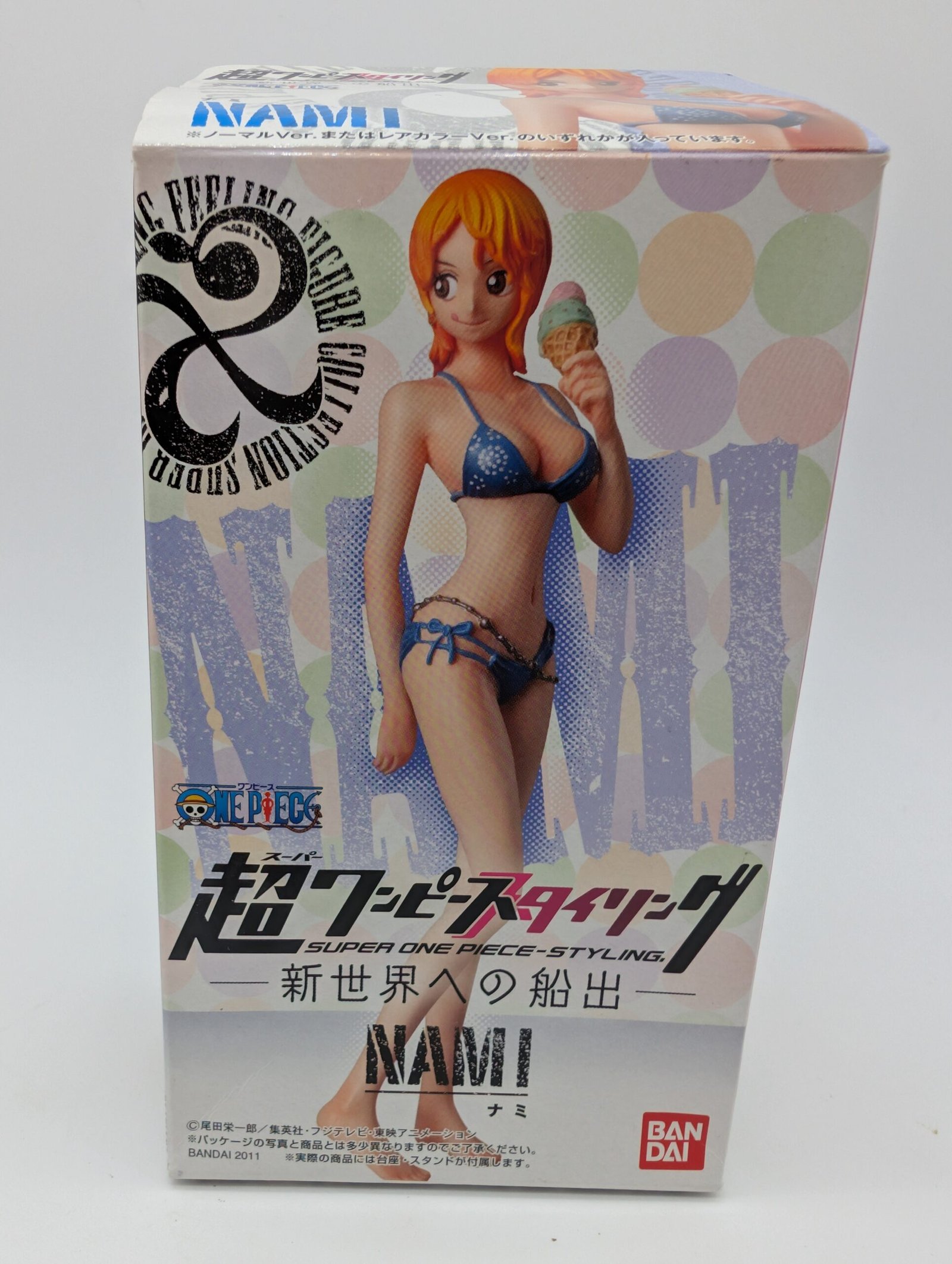 Bandai Super One Piece Styling Voyage: One Piece – Nami versión Blanco