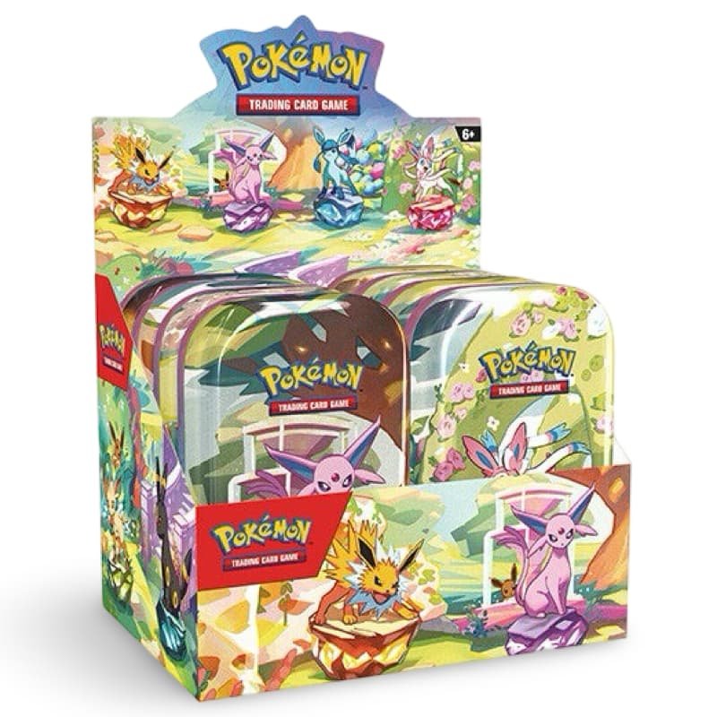 Pokémon Tcg: Scarlet & Violet Prismatic Evolutions Mini Lata/Tin (Inglés)