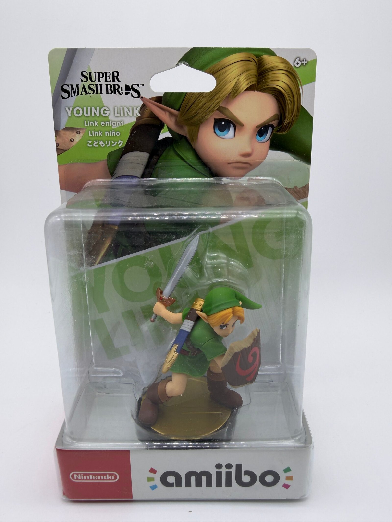 Amiibo: Super Smash Bros Ultimate – Young Link - Ocarina of Time/Majora's Mask