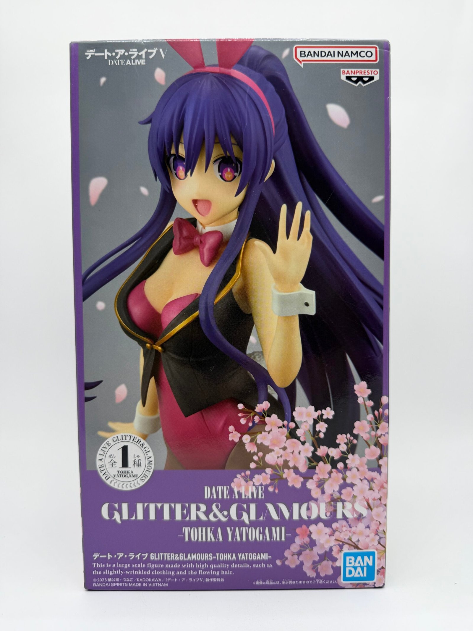 Banpresto Glitter & Glamours: Date A Live V – Tohka Yatogami - Versión Bunny Girl
