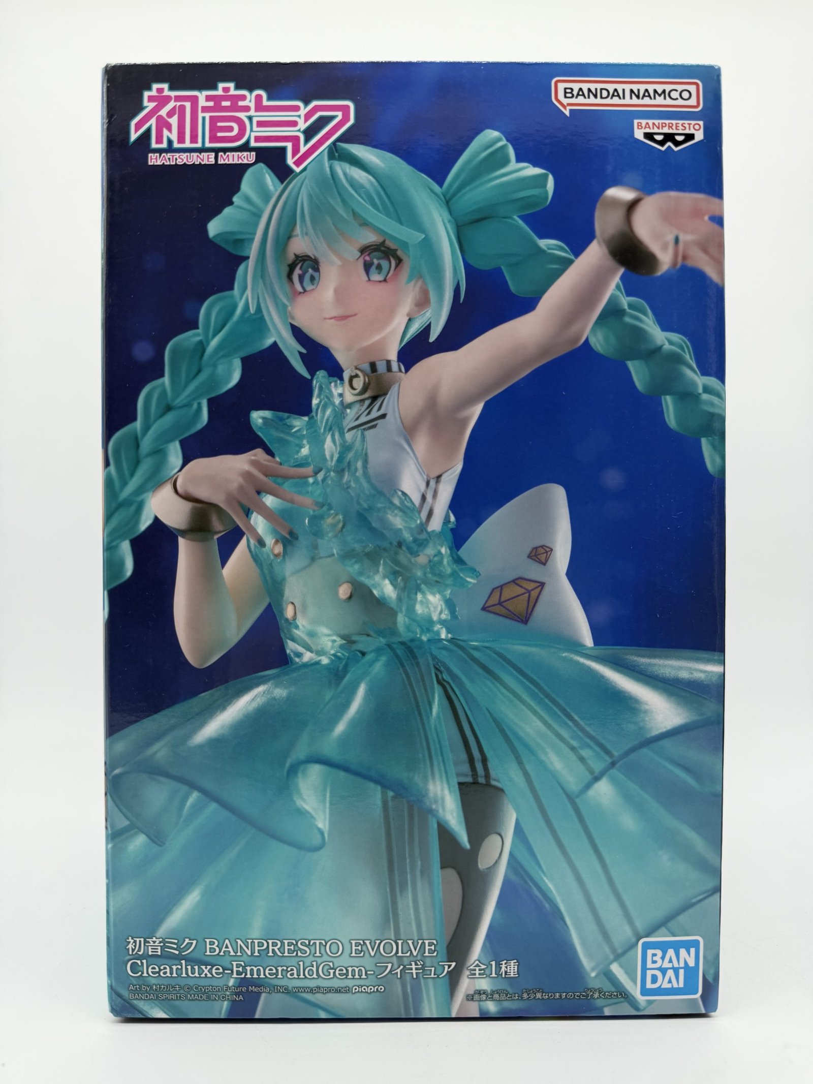 Banpresto Evolve: Clearluxe – Hatsune Miku - Emerald Gem