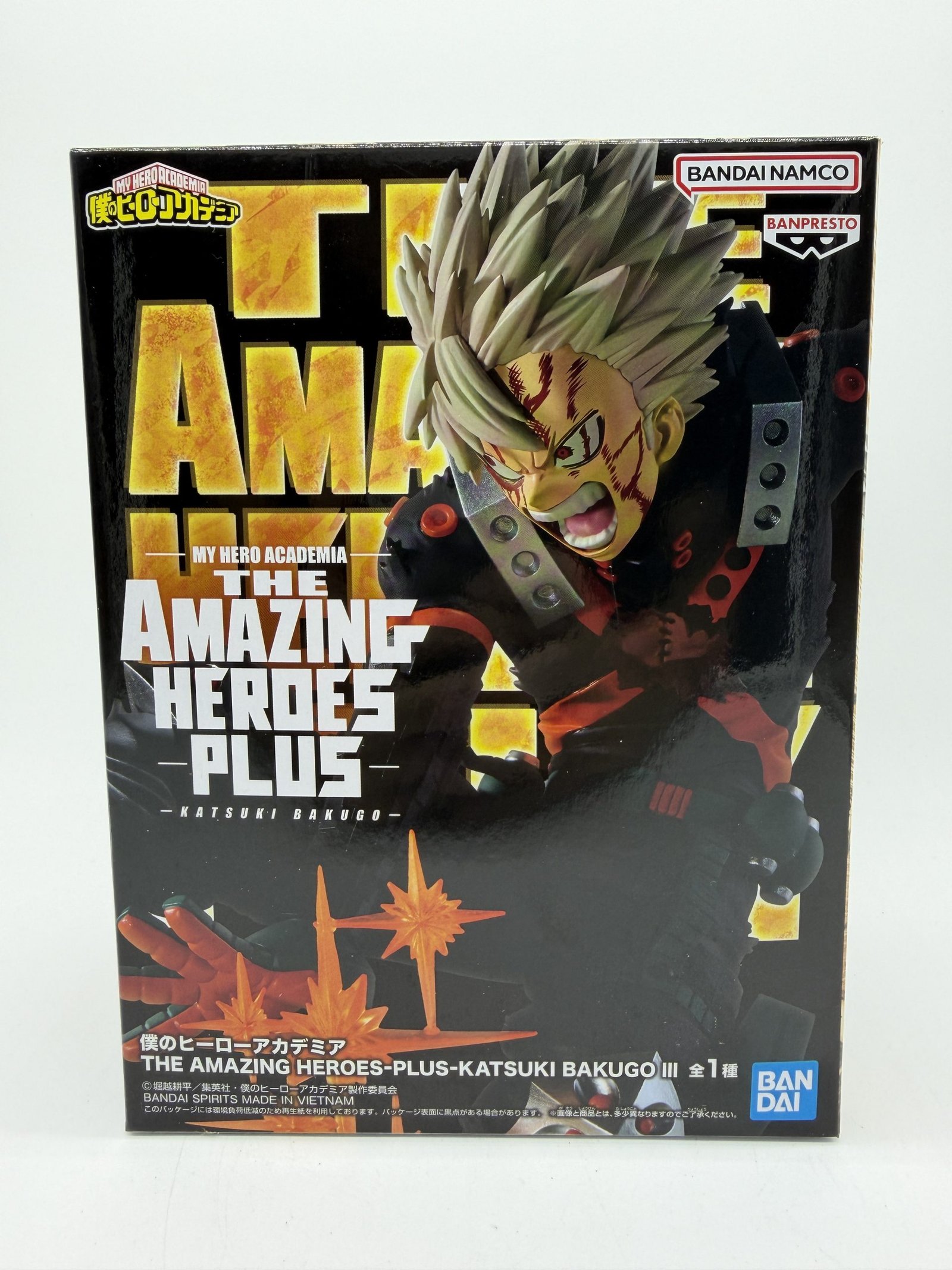 Banpresto The Amazing Heroes-Plus: My Hero Academia – Katsuki Bakugo III
