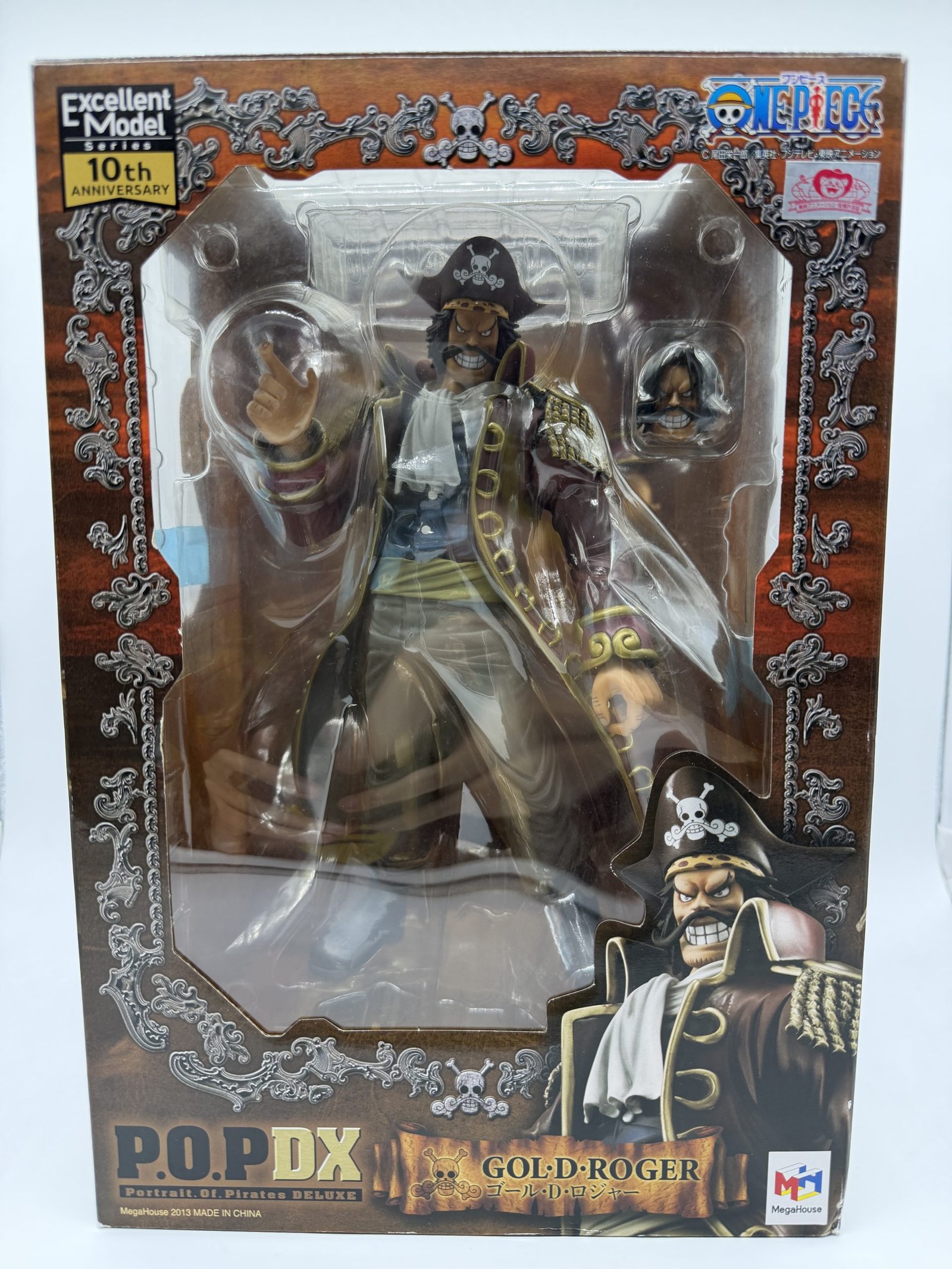 Megahouse Portrait Of Pirates Deluxe (P.O.P. DX): One Piece – Gol D. Roger 10th Anniversary