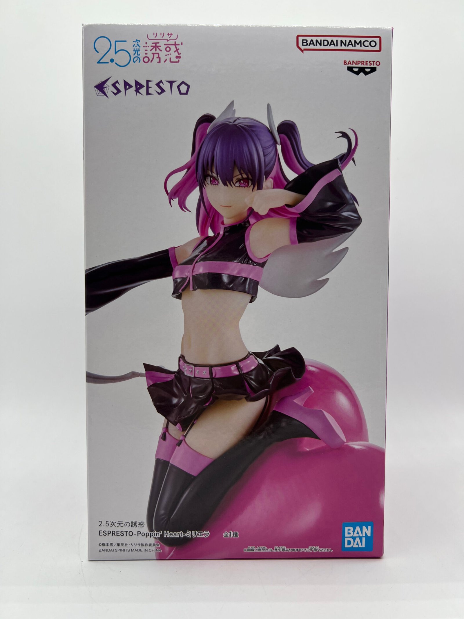Banpresto Espresto Poppin Heart: 2.5 Dimensional Seduction – Miriella