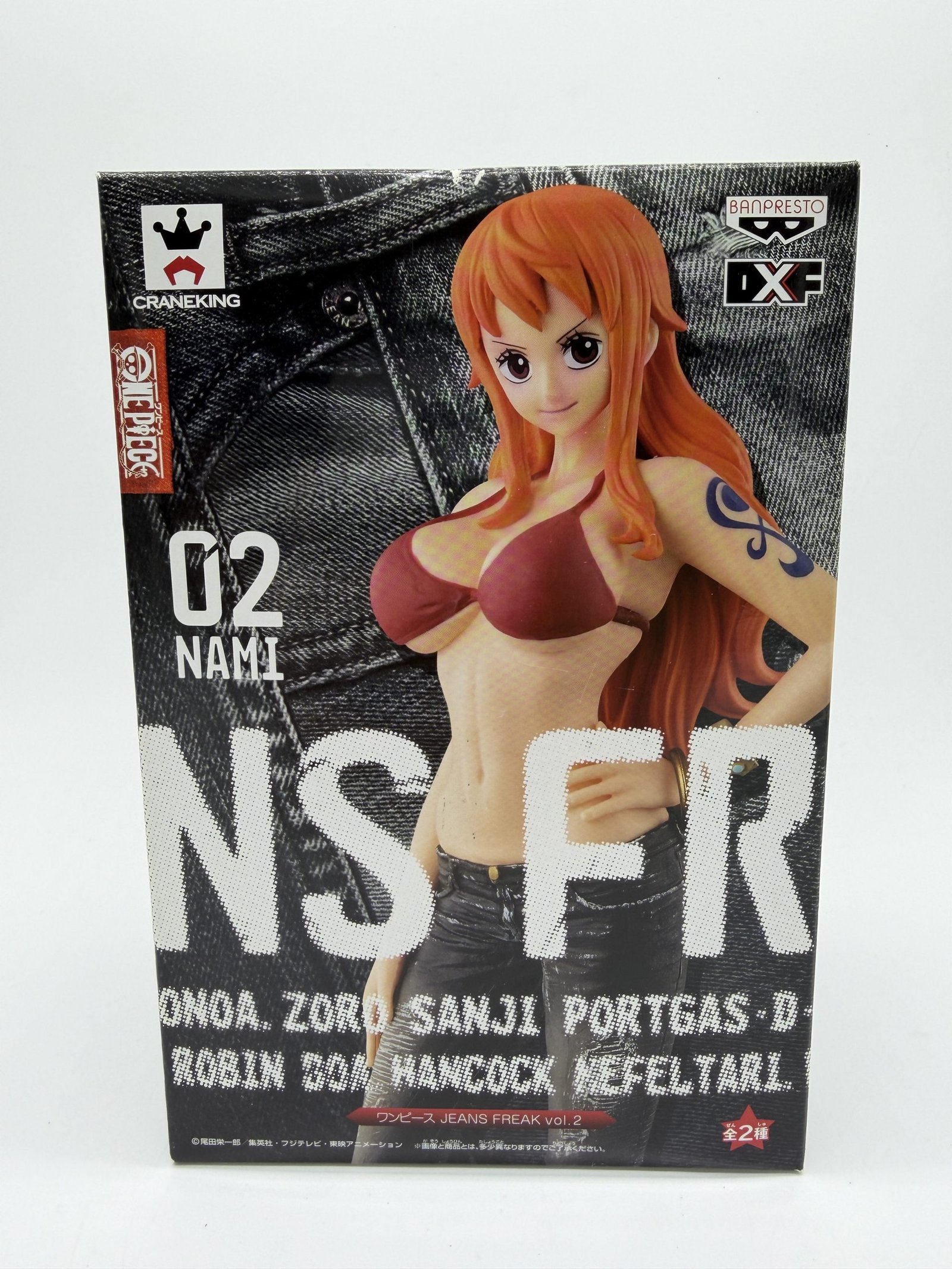 Banpresto DXF Jeans Freak: One Piece – Nami - Fig. 02 Versión B