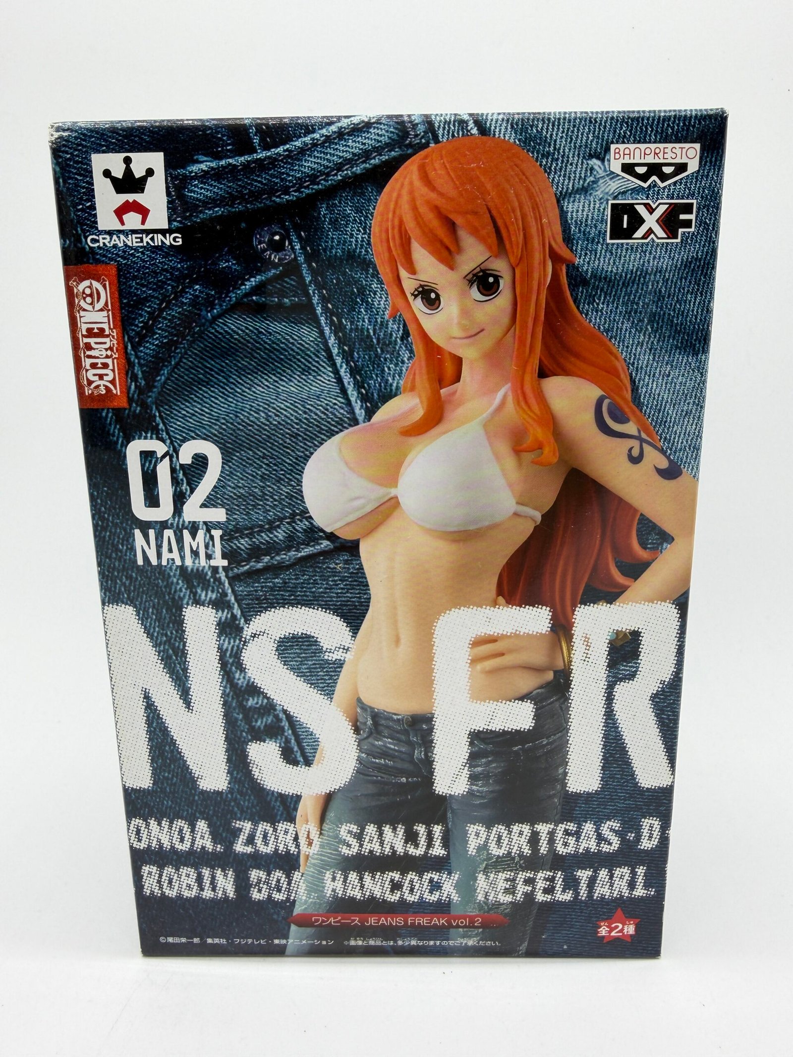Banpresto DXF Jeans Freak: One Piece – Nami - Fig.2 Versión A