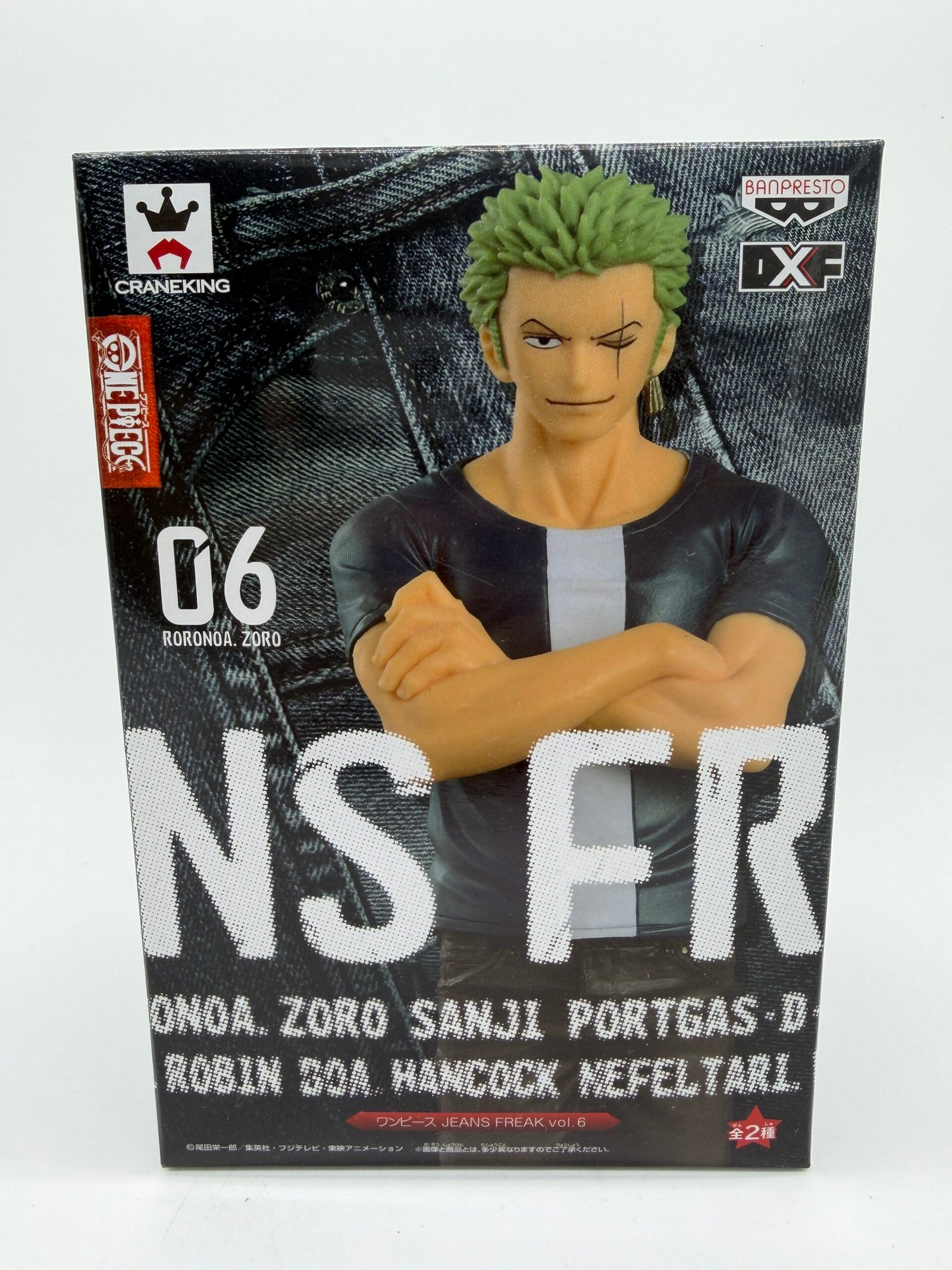 Banpresto Jeans Freak: One Piece – Roronoa Zoro Vol. 6