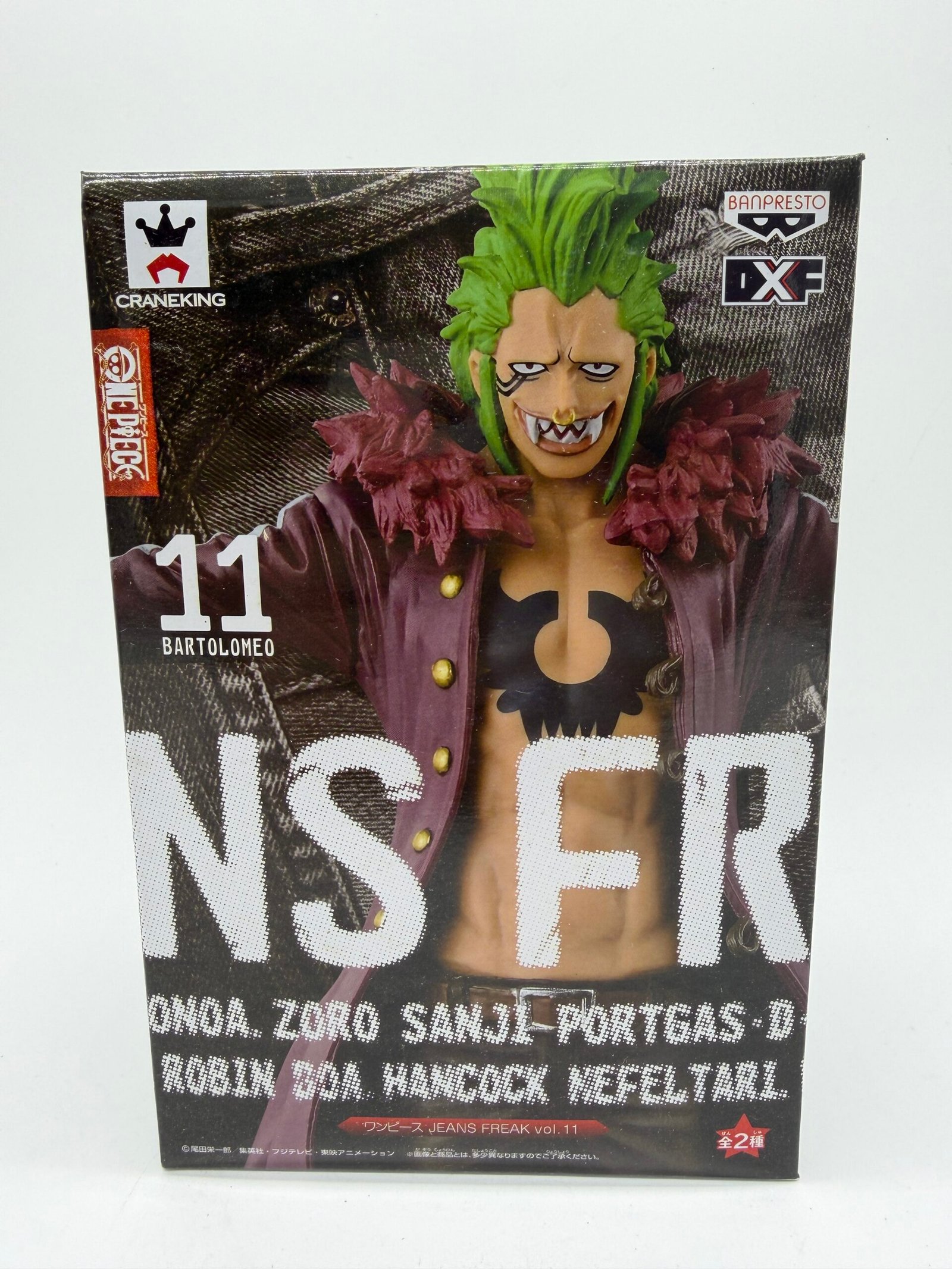 Banpresto DXF Jeans Freak: One Piece – Bartolomeo - Fig.11 Versión A