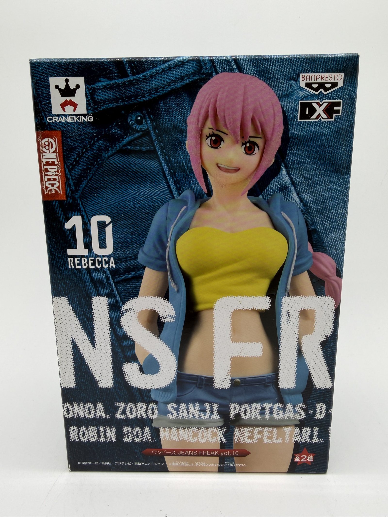 Banpresto DXF Jeans Freak: One Piece – Rebecca - Fig.10 Versión A