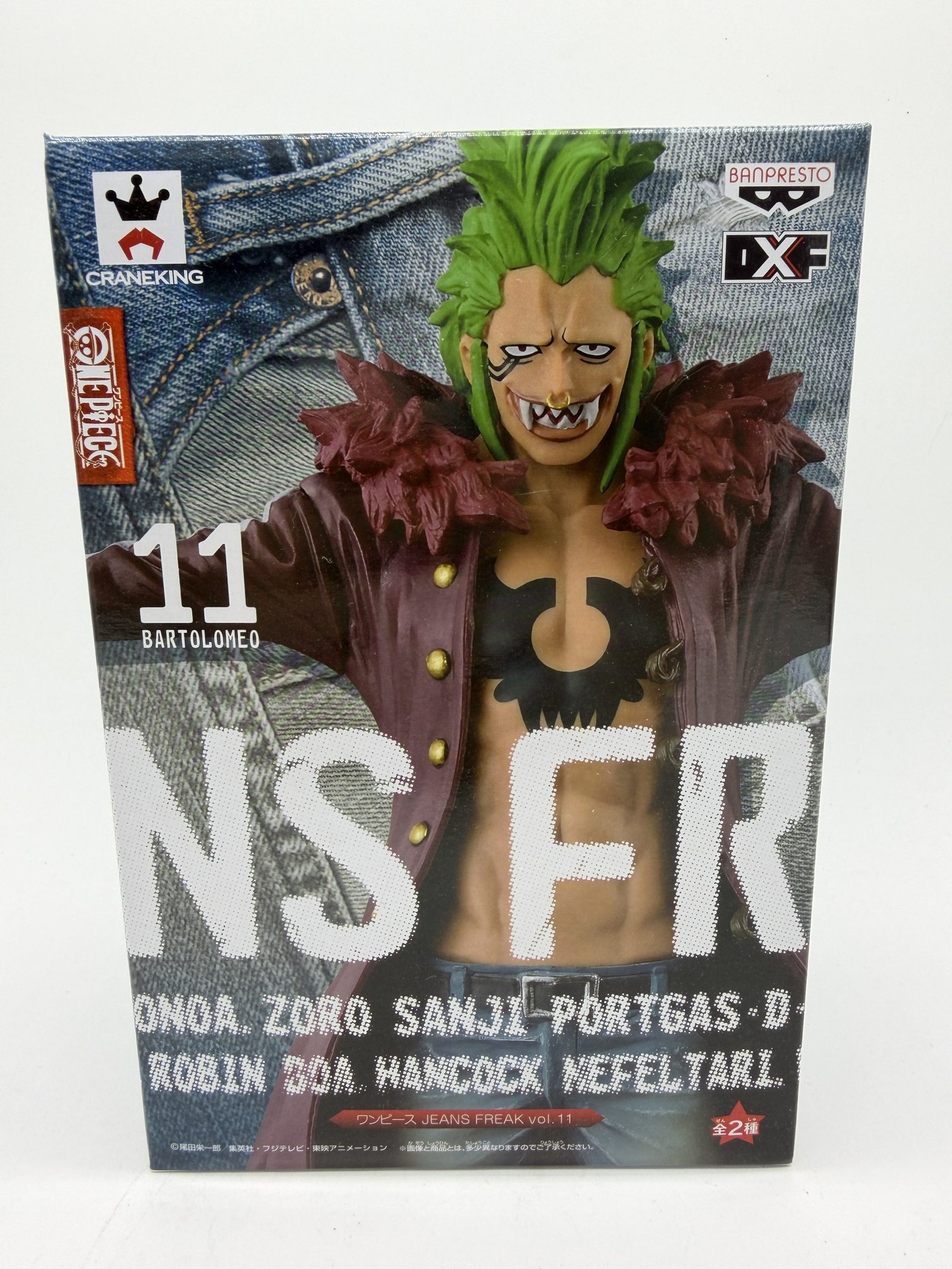 Banpresto DXF Jeans Freak: One Piece – Bartolomeo - Fig.11 Versión B