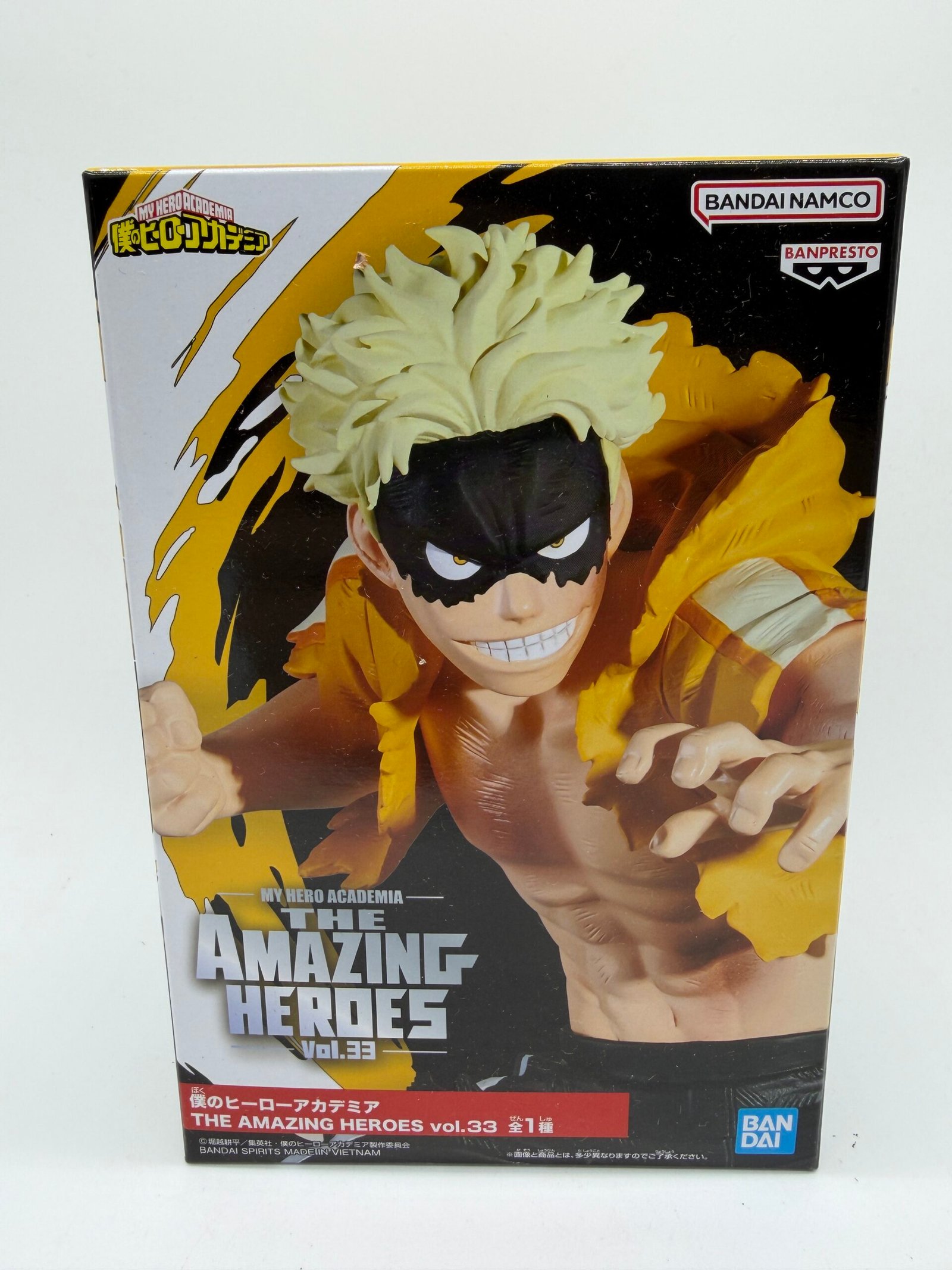 Banpresto The Amazing Heroes: My Hero Academia – Taishiro Toyomitsu (Fat Gum) - Vol.33